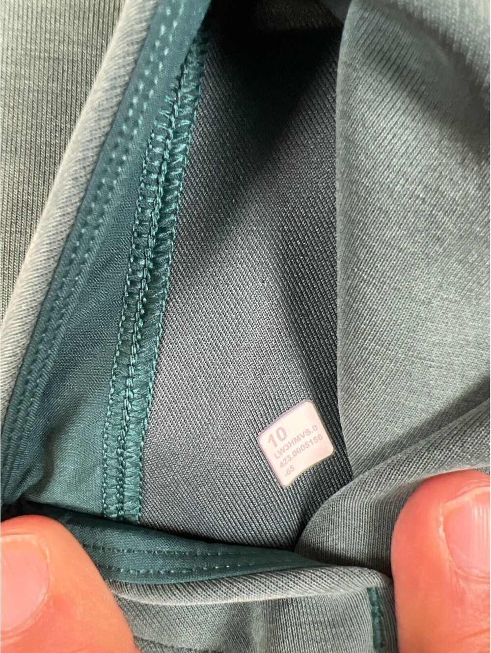 Lululemon Womens 10 Green Modal Blend Pullover Hoodie Athletic Sweatshirt Top - Picture 3 of 12